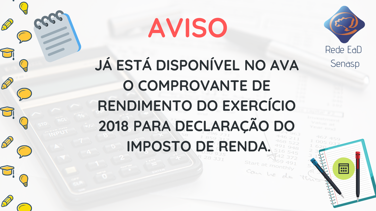 Comprovante Rendimento 2018