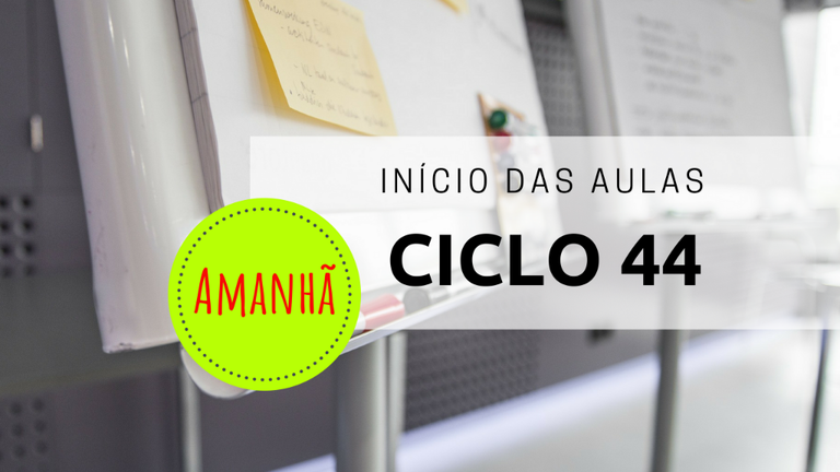 Falta 1 dia - Ciclo 44